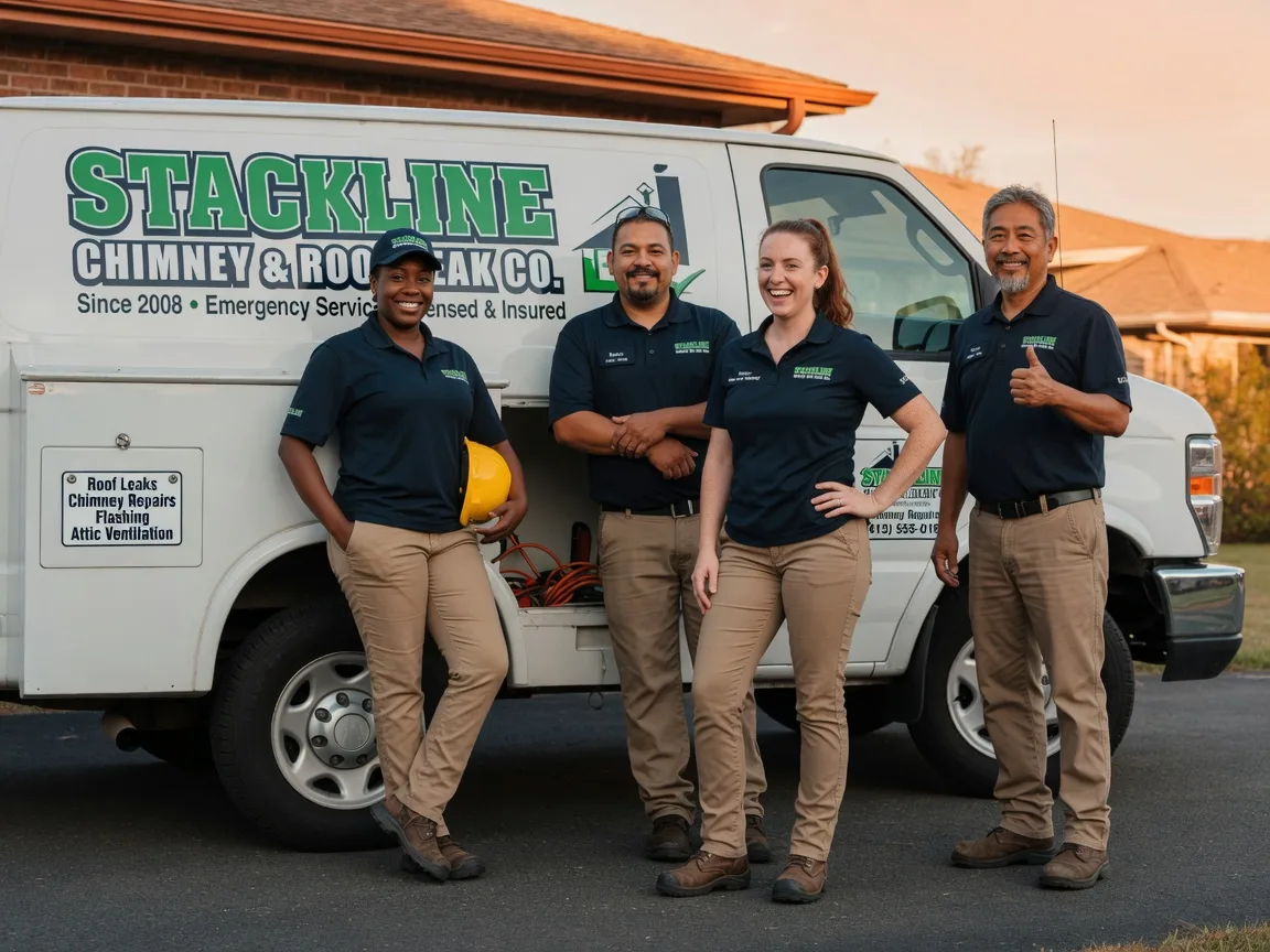 Chimney flashing repair company in Hamilton, NC